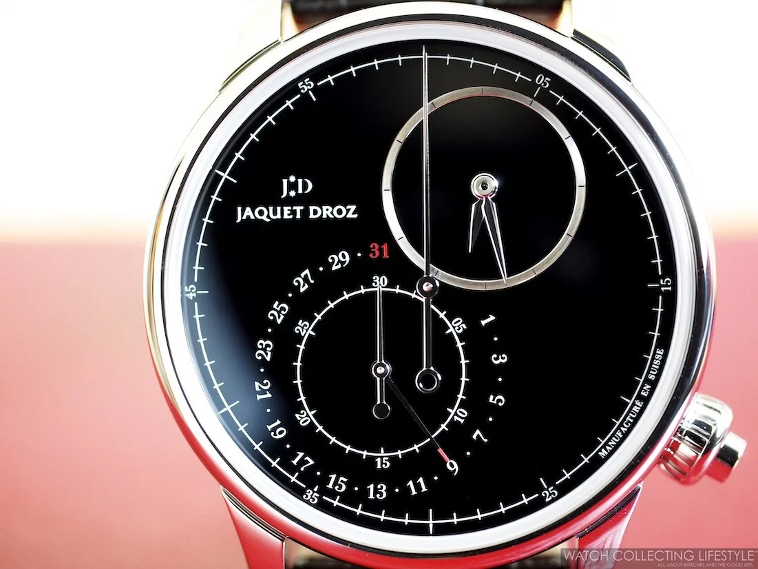 Insider: Jaquet Droz Grande Seconde Off-Centered Chronograph Onyx